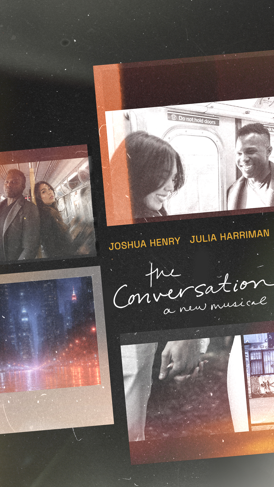 Tony Award Winner Joshua Henry and Julia Harriman Have Conceived, Co-Written, and Will Star in "The Conversation", a New Musical